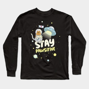 cat in space Long Sleeve T-Shirt